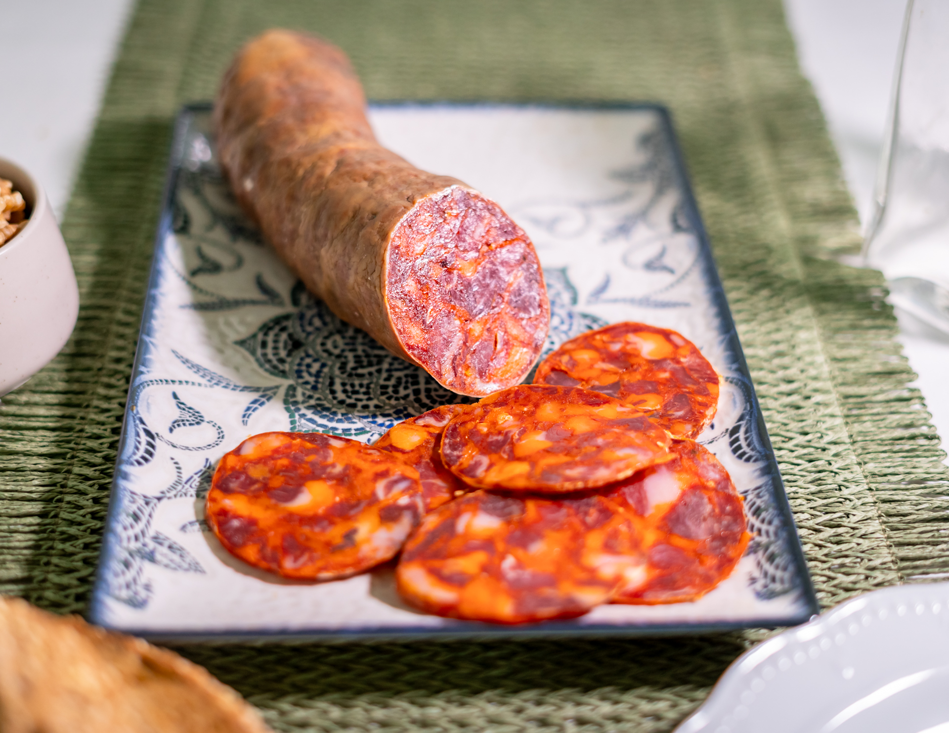 chorizo cular ibérico de bellota abadía de galán extremadura