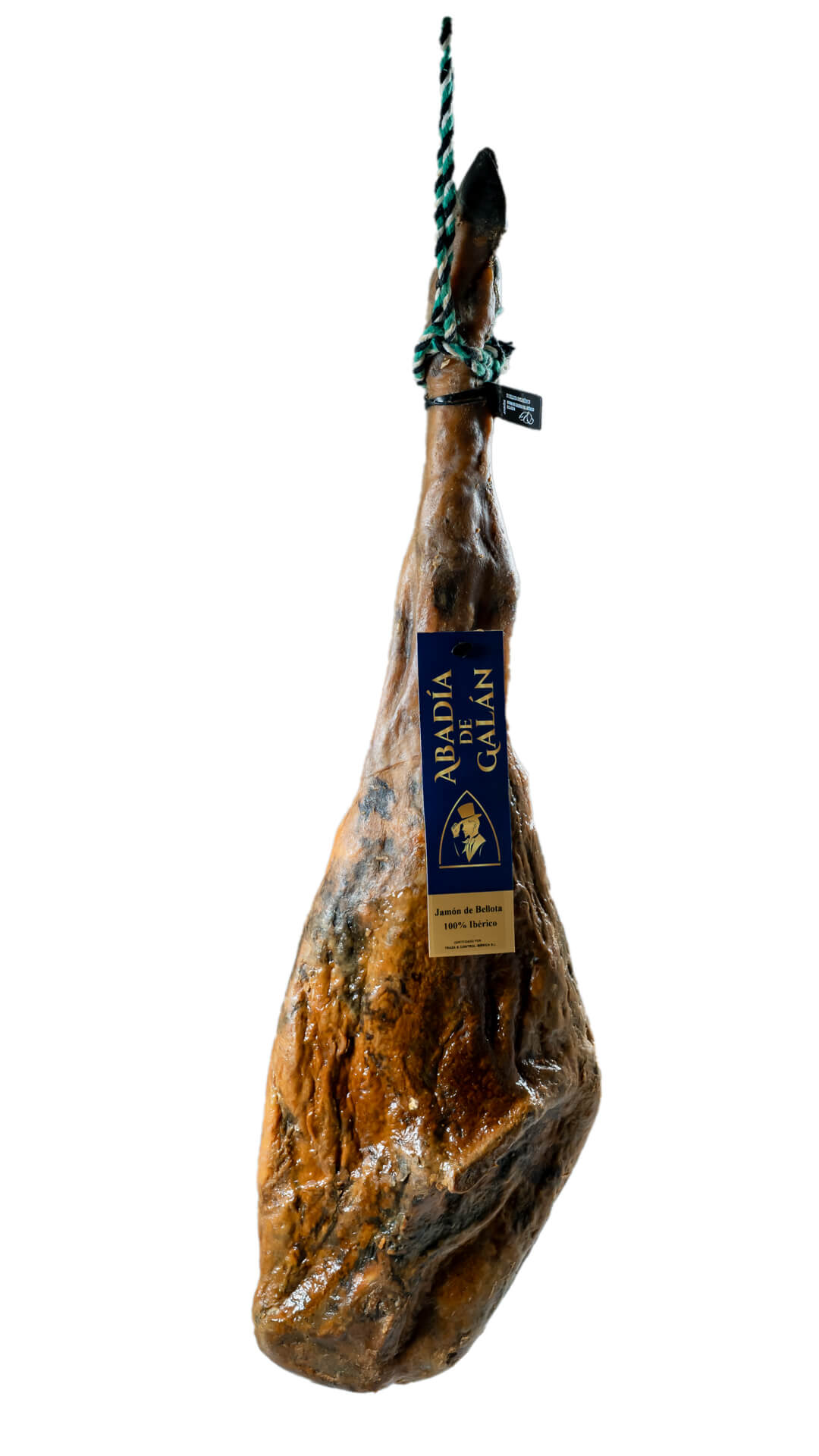 jamón 100% ibérico de bellota abadía de galán de extremadura