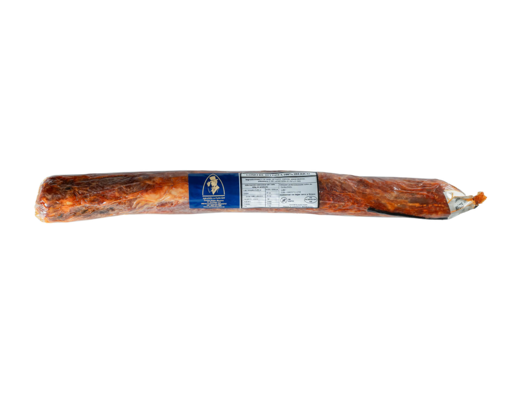 lomo de bellota 100% ibérico abadía de galán extremadura