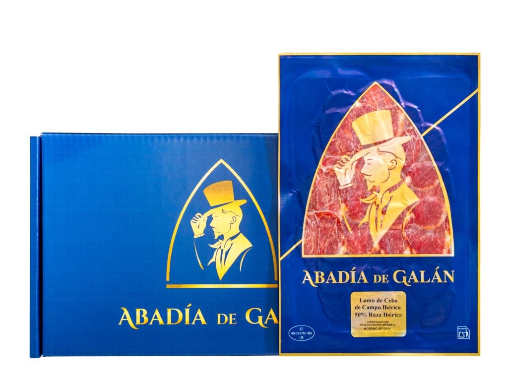 loncheado lomo cebo de campo ibérico 50% abadía de galán extremadura
