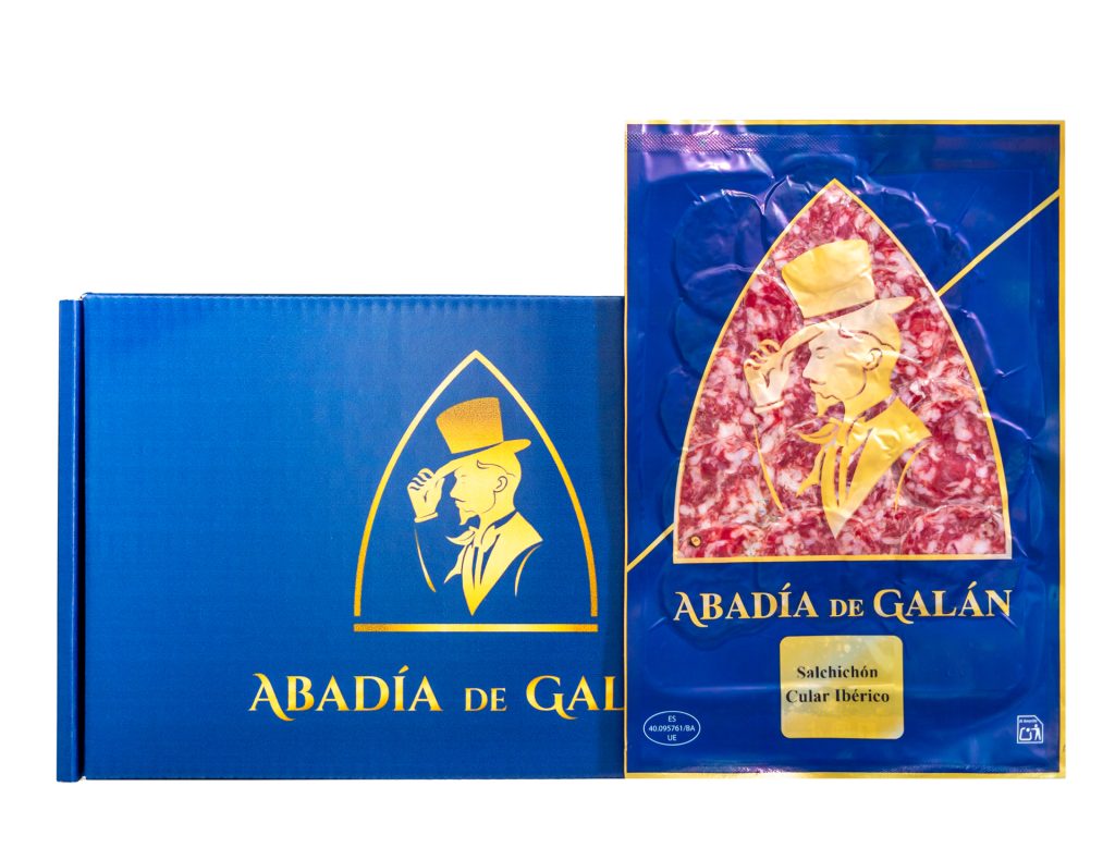 loncheado salchichon cular ibérico abadía de galán extremadura