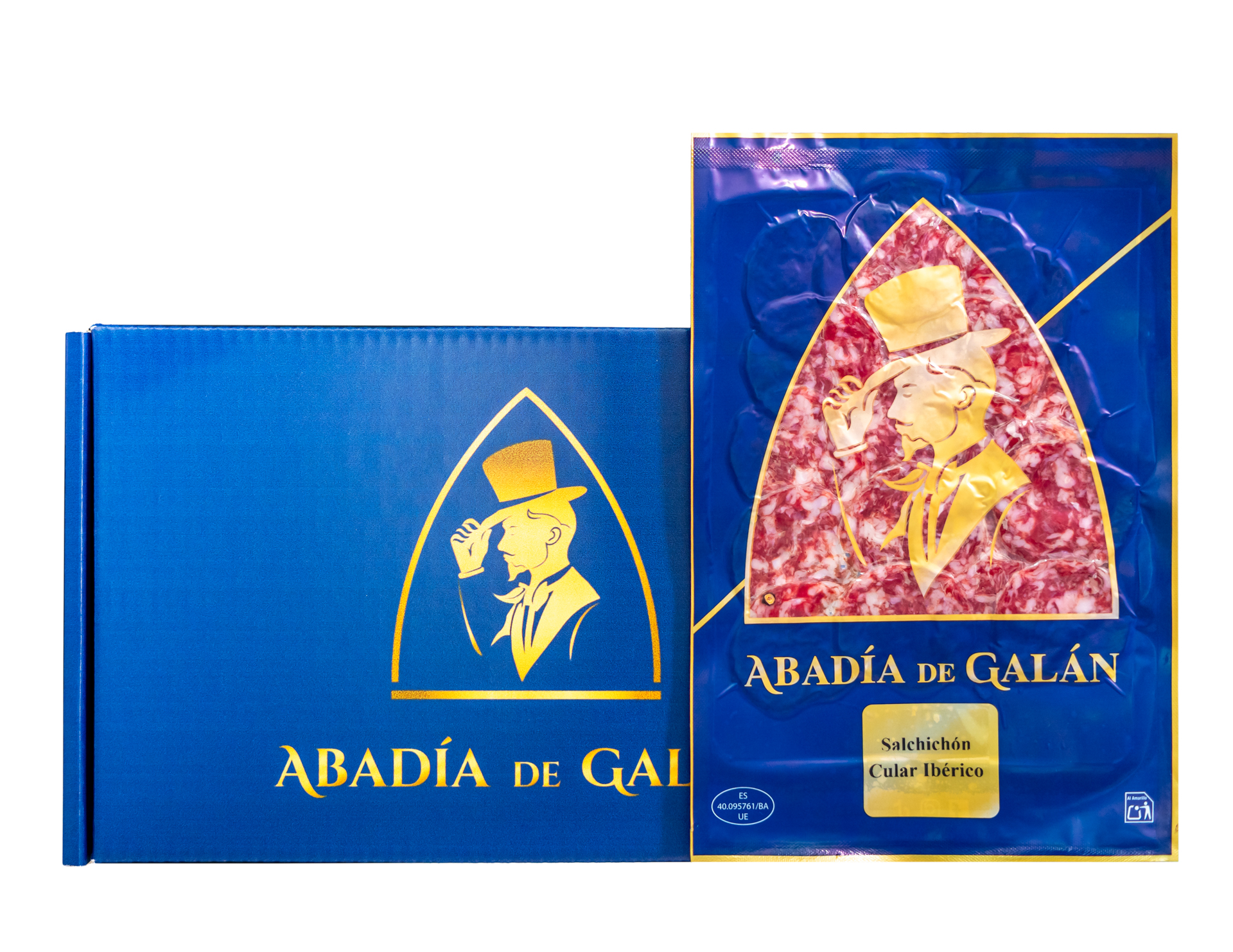 loncheado salchichon cular ibérico abadía de galán extremadura