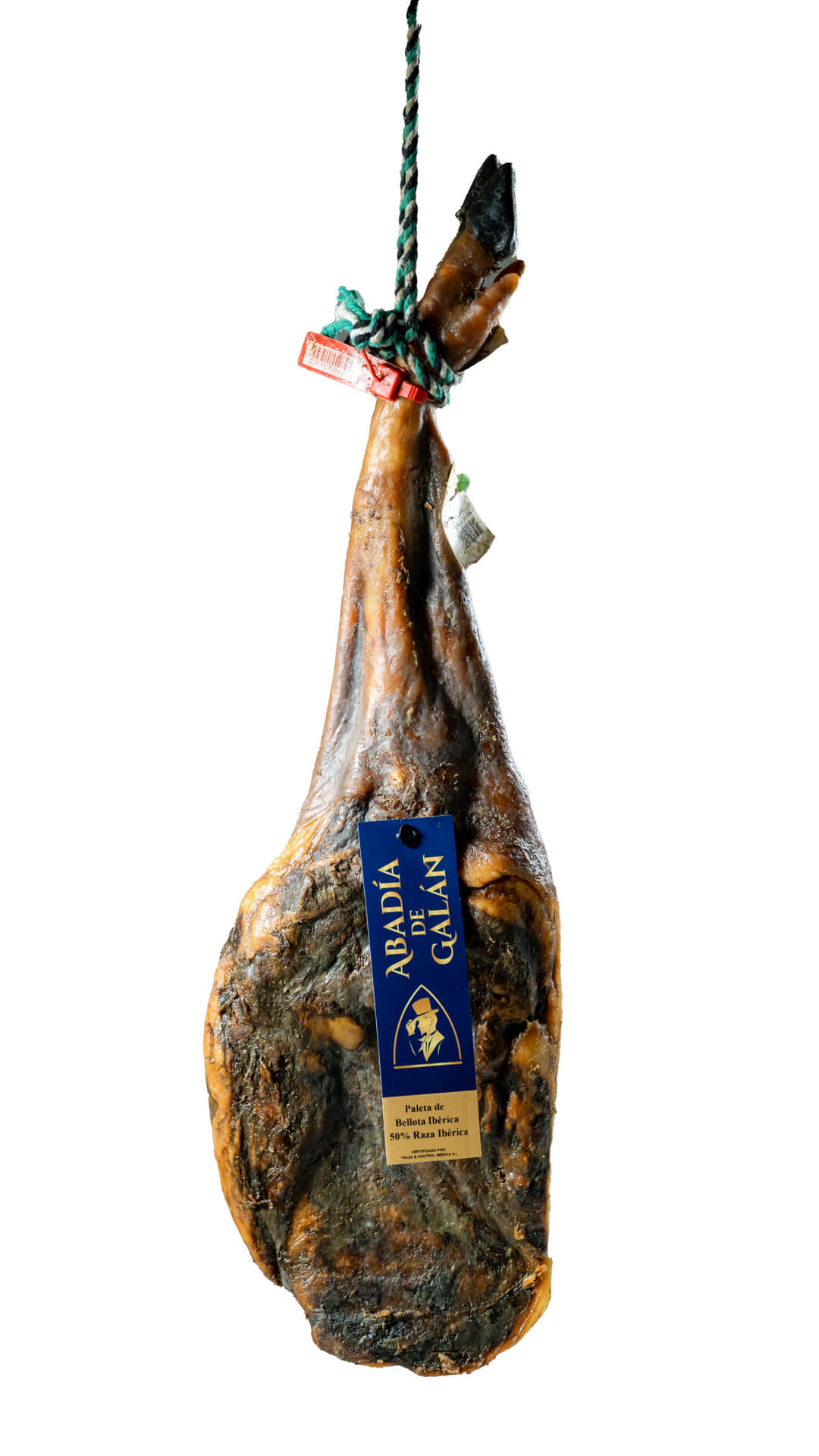 paleta de bellota ibérica 50% raza ibérica abadía de galán extremadura