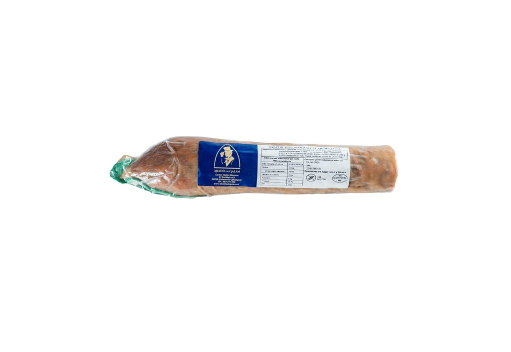 salchichón cular ibérico de bellota abadía de galán de extremadura