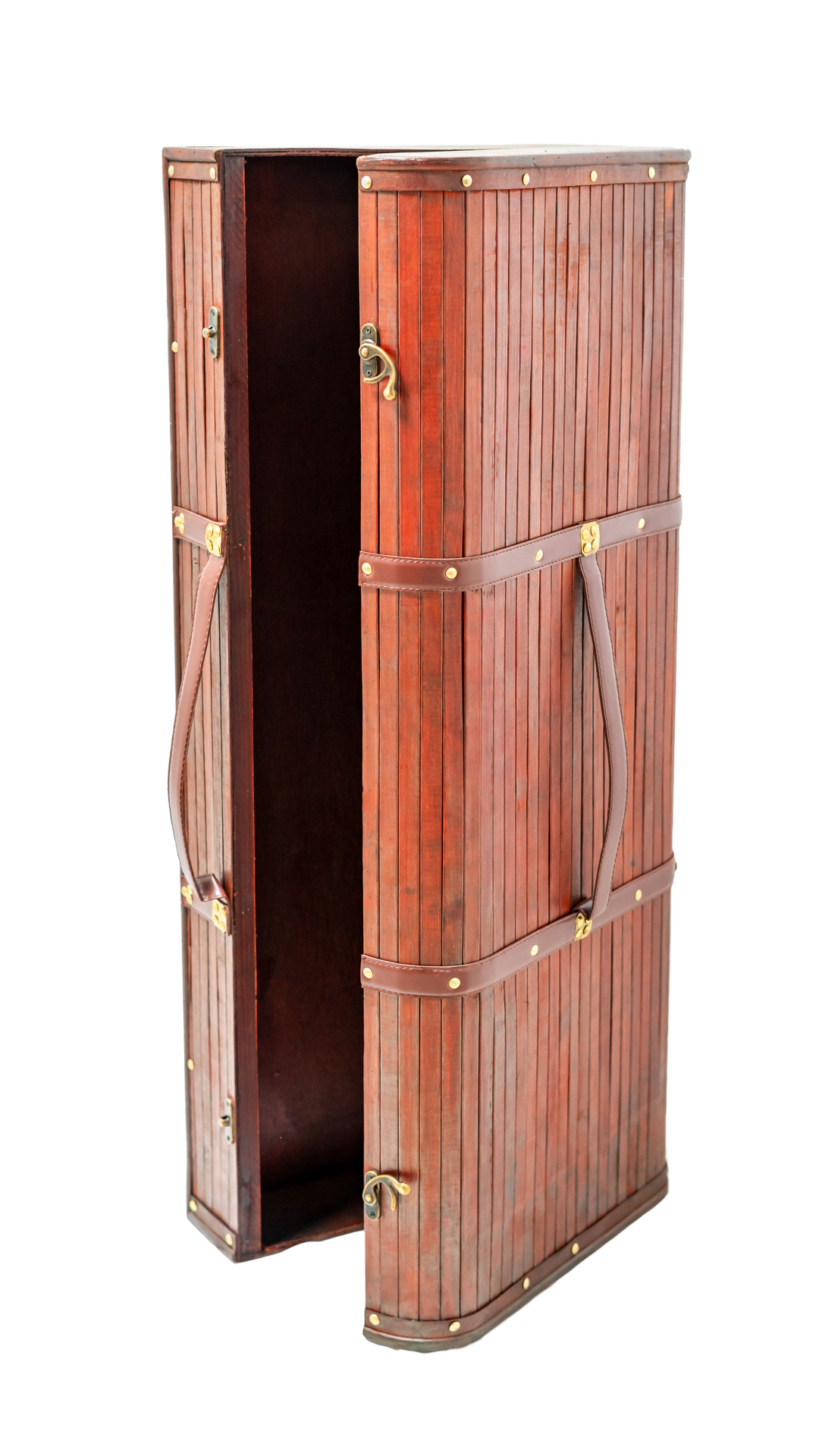 Baúl de madera para transporte jamón maestro don miguel