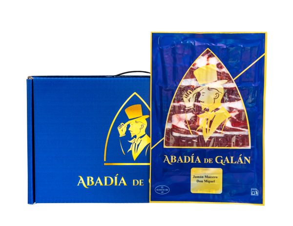 pack jamón maestro don miguel abadía de galán extremadura